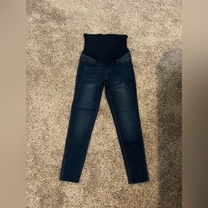 Skinny maternity jean legging